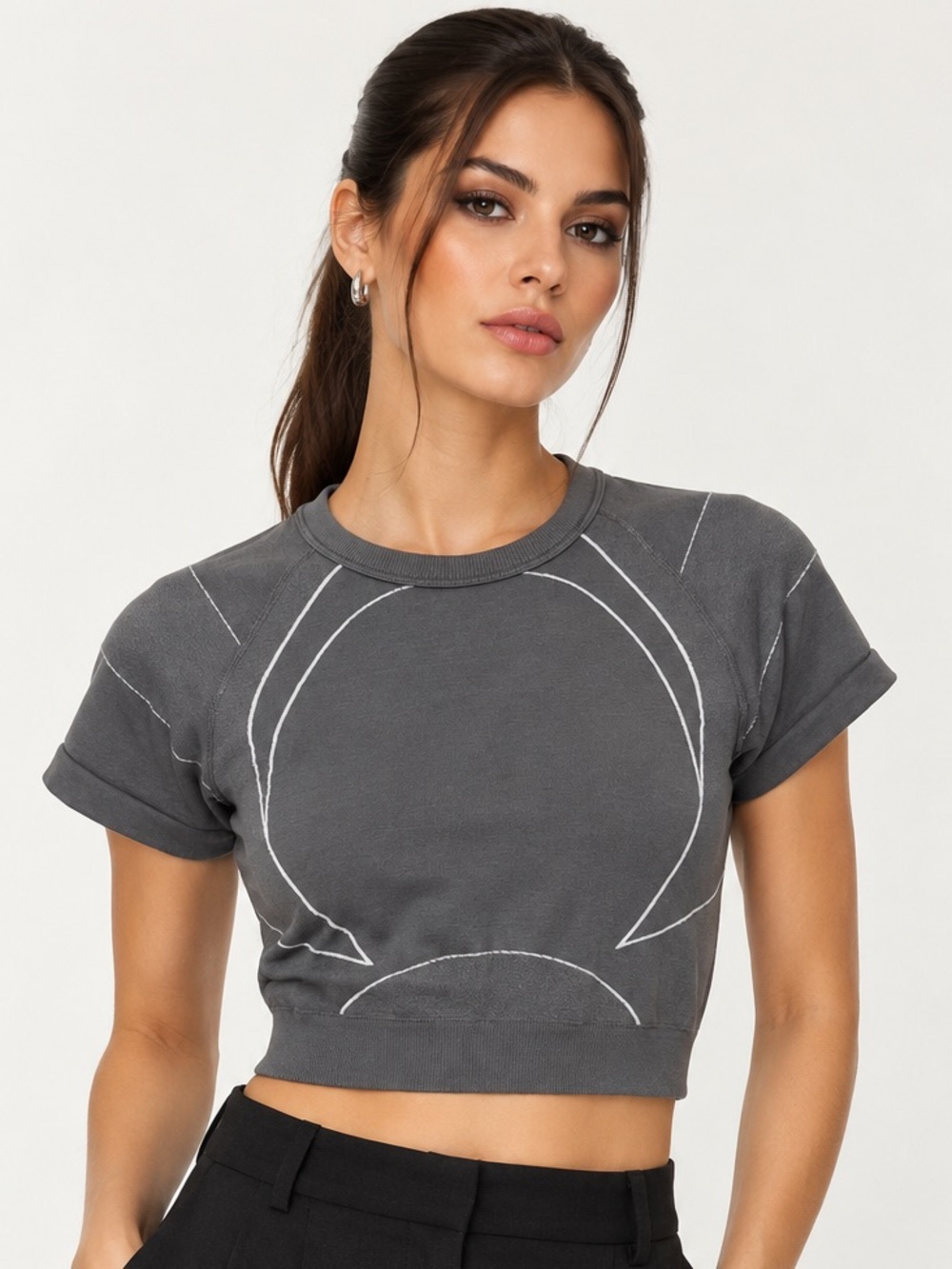 Star Trek Starfleet Academy Screen Worn Futuristic Cropped Top S/M
